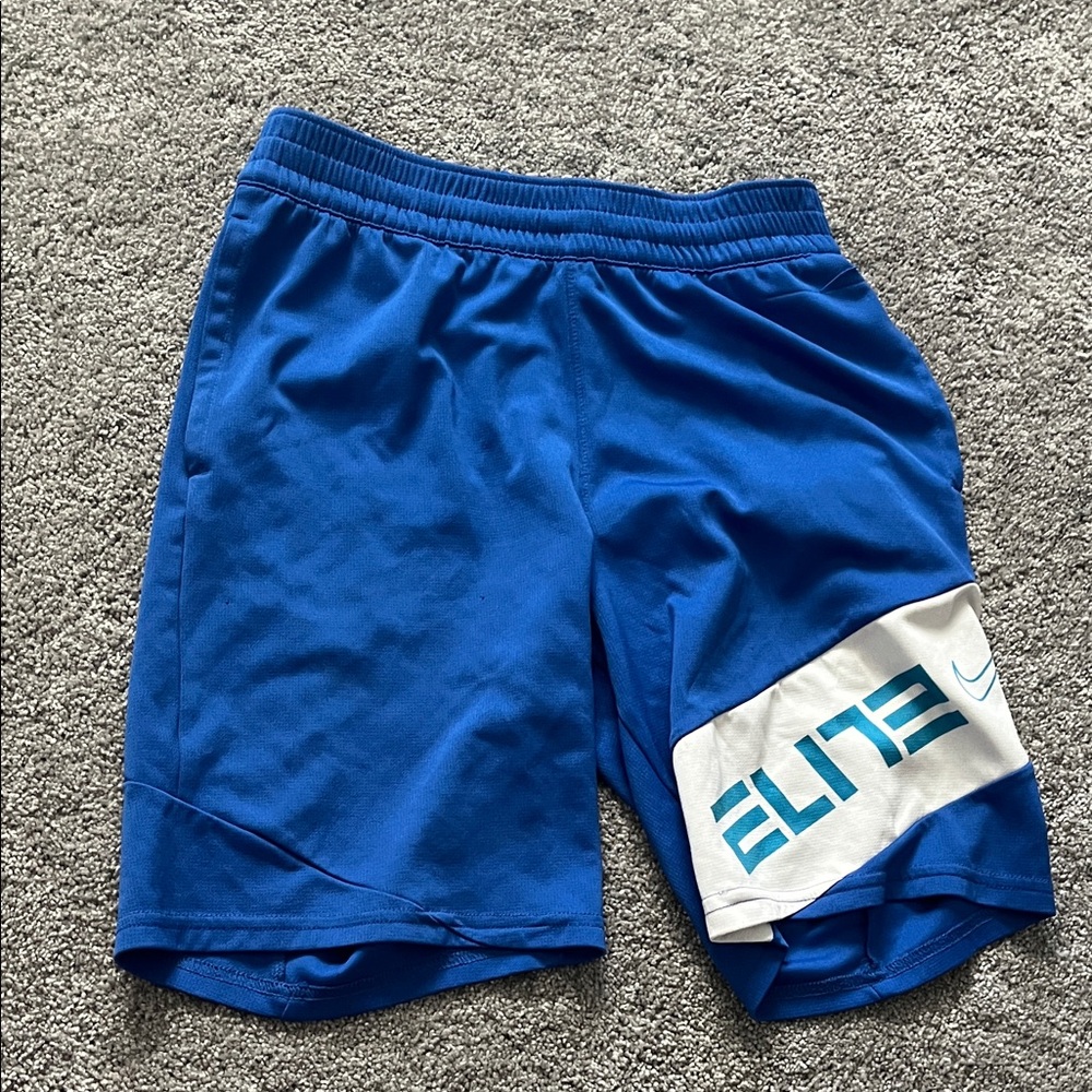 Nike Kids Blue Elite Shorts